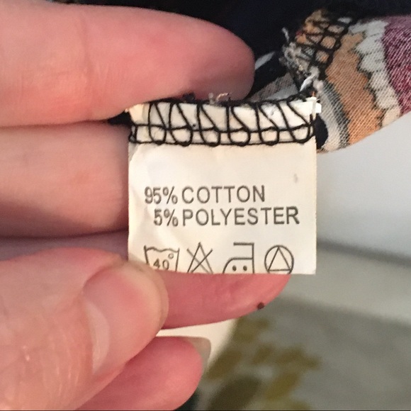 3/4 bell sleeve blouse with pattern - Picture 5 of 6